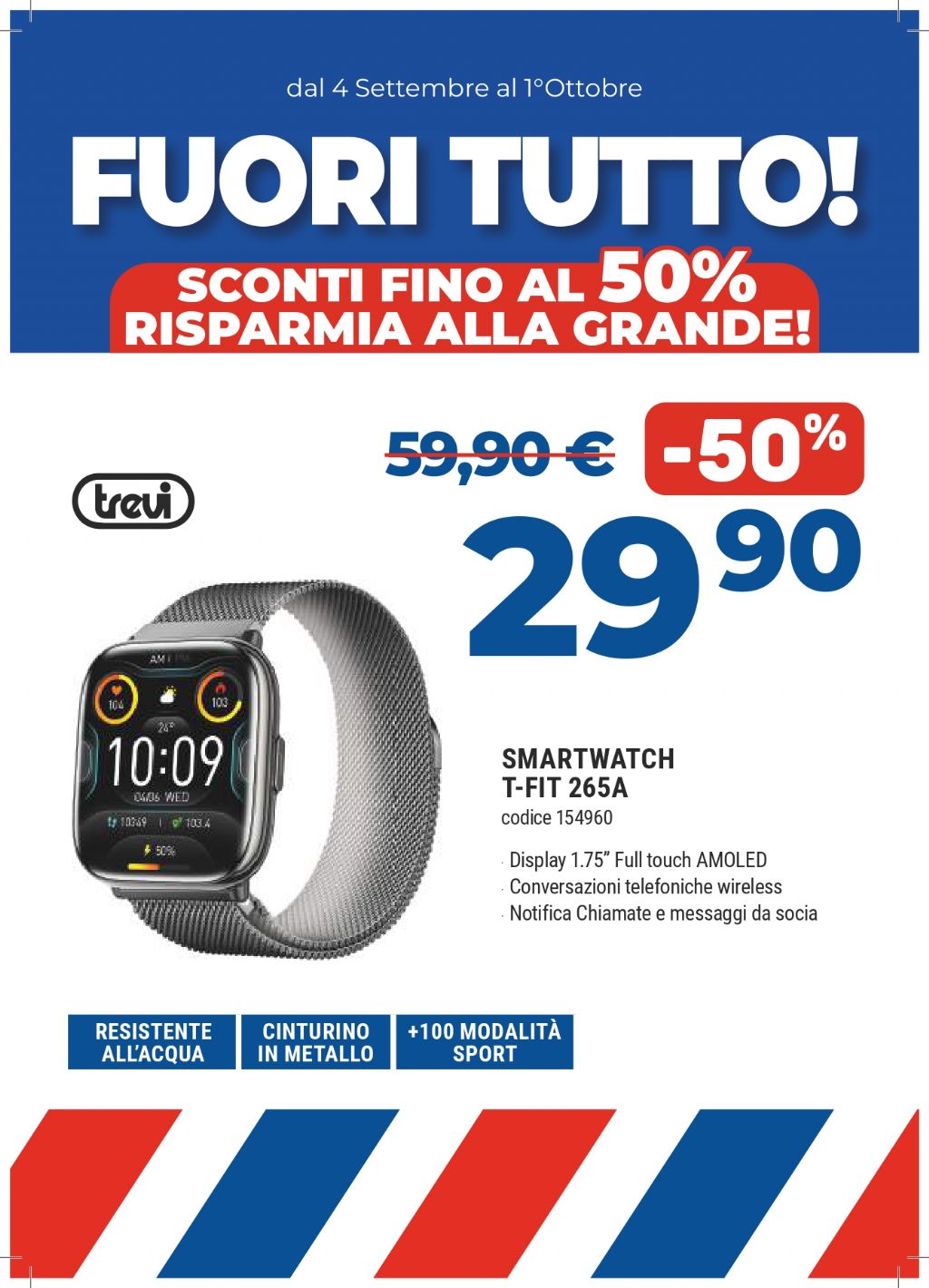 TREVI SMARTWATCH T-FIT 265 A